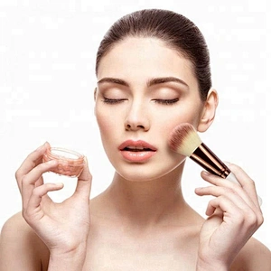 Imported Wholesale 4 Pcs/Set Makeup Brushes Set Facial Foundation Eyeliner Blush Brush Kit Cosmetic Beauty Tools