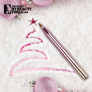 Pink Cosmetics private label cushion liquid makeup powder stick cream plastic lipstick brush applicator