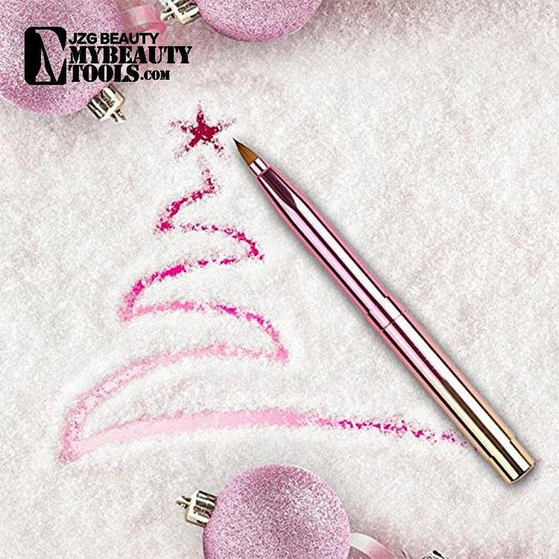 Pink Cosmetics private label cushion liquid makeup powder stick cream plastic lipstick brush applicator