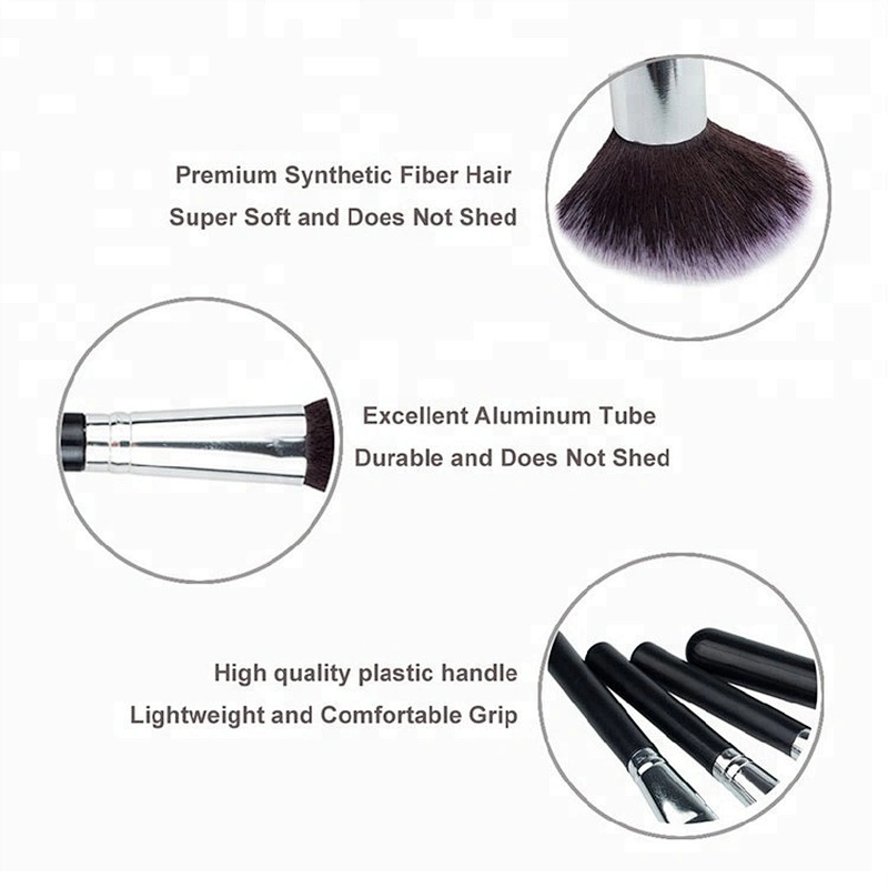 Best Selling Products Custom Logo Cosmetic Bag Maquillaje 12pcs Make up Brush Set Private Label