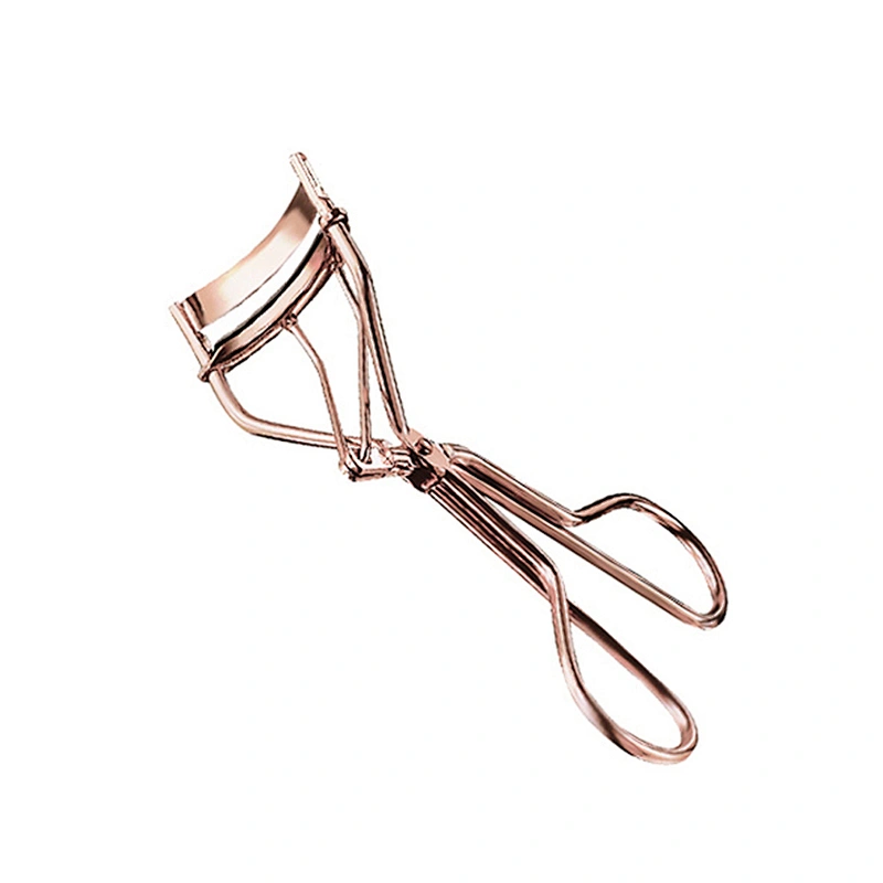Wholesale 1PCS Custom Private Label Beauty Tools Rose Gold Eyelash Curler Pack with Free Opp bag or PET box