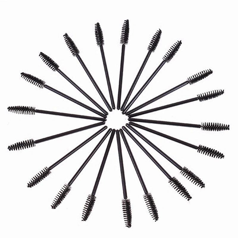 JZG Professional 50pcs/bag Disposable Eyelash Brush Mascara Wands Applicator Makeup Brush Tool Eyelash Extension Cosmetic Brush