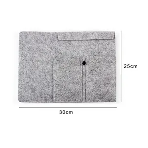 Simple Cosmetic Bag Wool Felt Bag Portable Cosmetic Tool Receiving Bag
