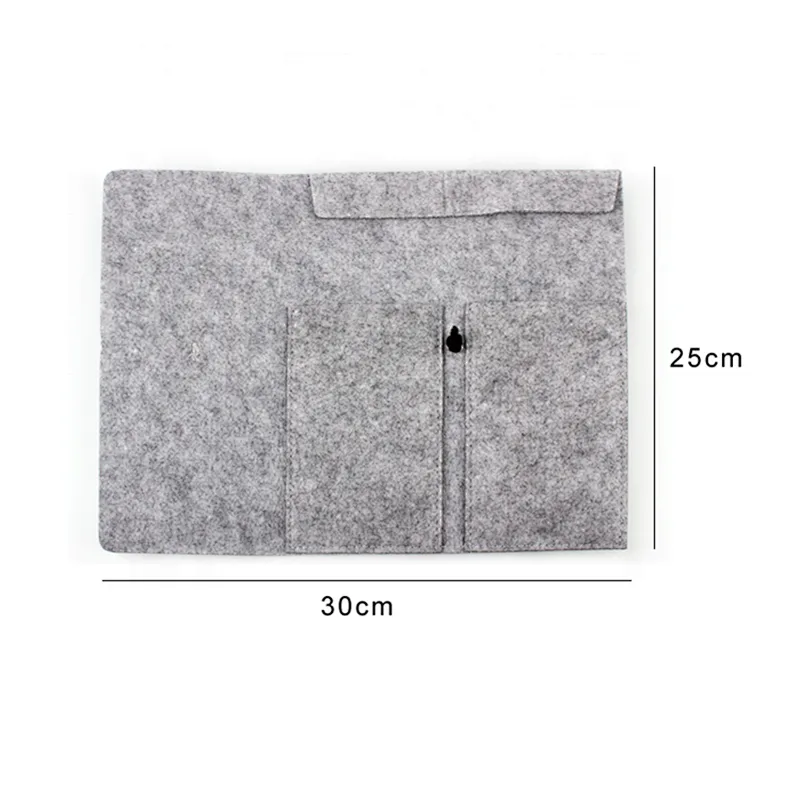 Simple Cosmetic Bag Wool Felt Bag Portable Cosmetic Tool Receiving Bag