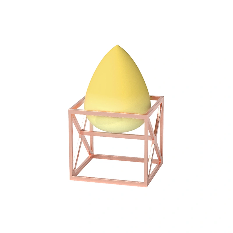 1set Makeup PU Sponge Support Beauty Sponge Holder Carbon Steel Metal Quickly Dry Cosmetic Puff Holder