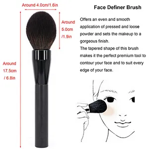 Tapered Powder Blush Makeup Brush Precise Face Bronzer Blusher Definer Cosmetic Brush
