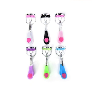 1PCS Professional False Eye Lashes Curling Clip Makeup Tool Kit Cute Heart Stainless Steel Eyelashes Curler Beauty Tools