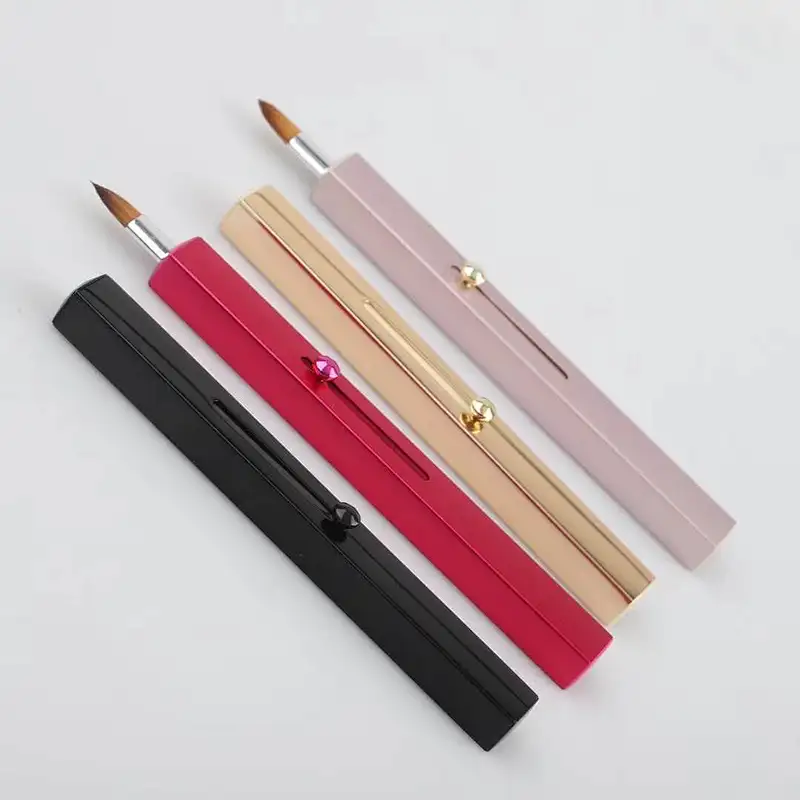 New Product Retractable Lip Brush  Easy to Carry Makeup Brush Wholesale
