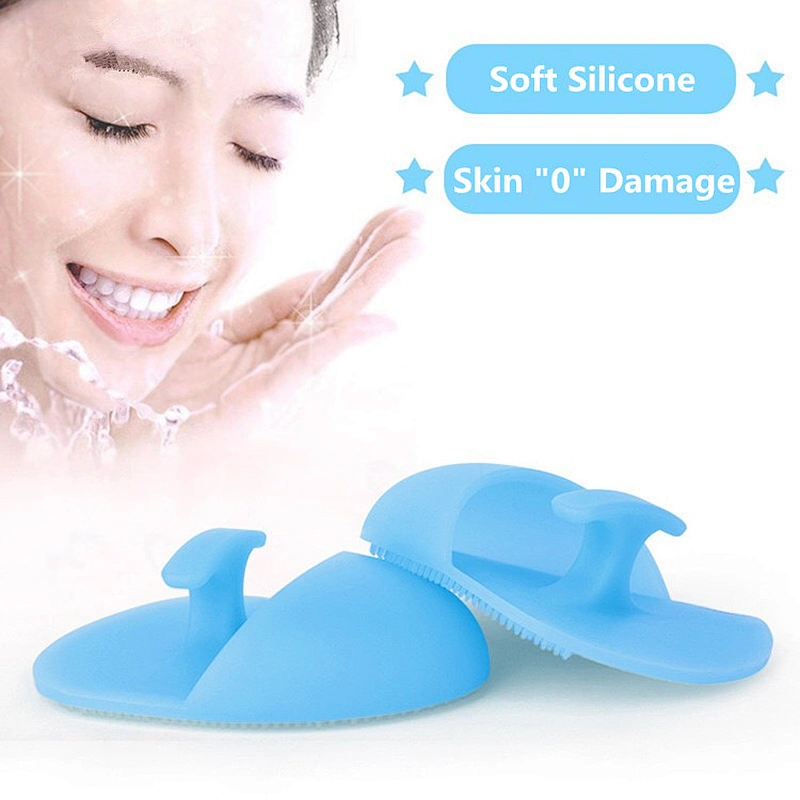 JZG Hot Selling Deep Cleansing Brush Face Cleaner Silicone Facial Skin Care Cleaner Silicone Massager Silicone Makeup Cleaner
