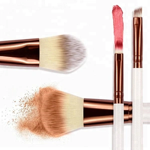 Imported Wholesale 4 Pcs/Set Makeup Brushes Set Facial Foundation Eyeliner Blush Brush Kit Cosmetic Beauty Tools