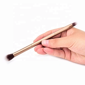 Double-Ended Eye Shadow Brush  New Professional Makeup Eye Powder Foundation Eyeshadow Makeup Brush Tool