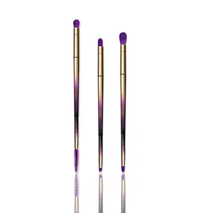 Fashionable Graded Double-Headed Makeup Brush