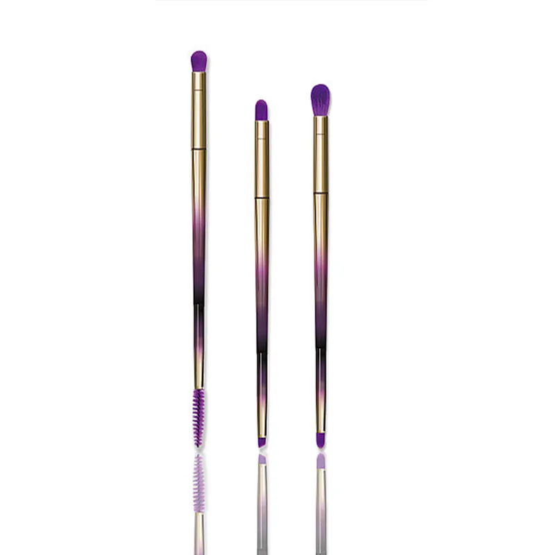 Fashionable Graded Double-Headed Makeup Brush
