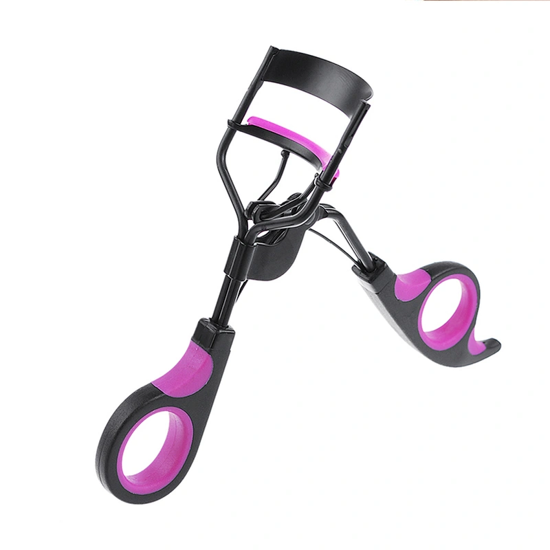 1Pc Pink/Blue/Black Cosmetic Eyelash Curler With Comb Tweezers Curling Eyelash Clip Cosmetic Eye Beauty Tool