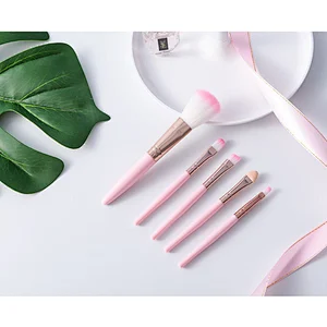 5Pcs Makeup Brushes Set Eye Shadow Eyebrow Eyeliner Blush Loose Foundation Powder Professional Lip Women Cosmetic Tools