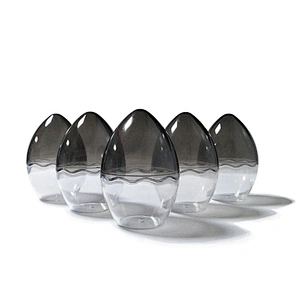 JZG Factory Custom Logo Mini Travel New Design Egg Shape Cosmetic Beauty Sponge Stand Holder Powder Makeup Puff Sponge Holder