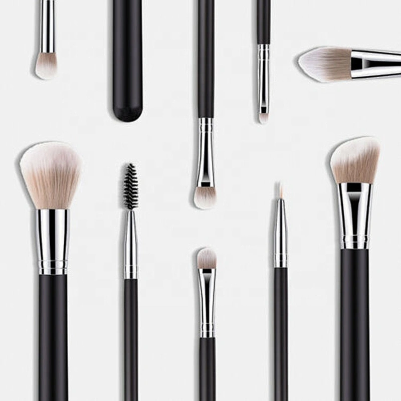 High Quality 9Pcs Pro Makeup Brushes Set Foundation Powder Eye Facial Cosmetic Tool