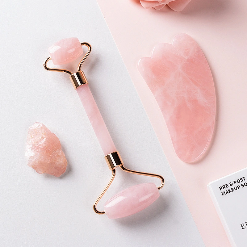 High Quality 100% Pure Natural Jade Facial Roller Noiseless Portable Anti Aging Face Massage Jade Roller