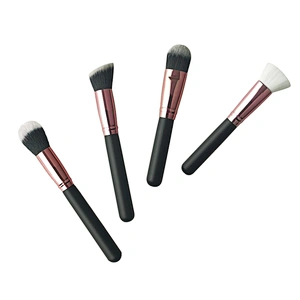 15pcs Synthetic Private Label Professional brush make up brush set makeup Rose Gold Cosmetic Tools