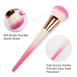 7Pcs Powder Foundation Blending Eye Shadow Blush Cosmetics Beauty Make Up Brush Kits