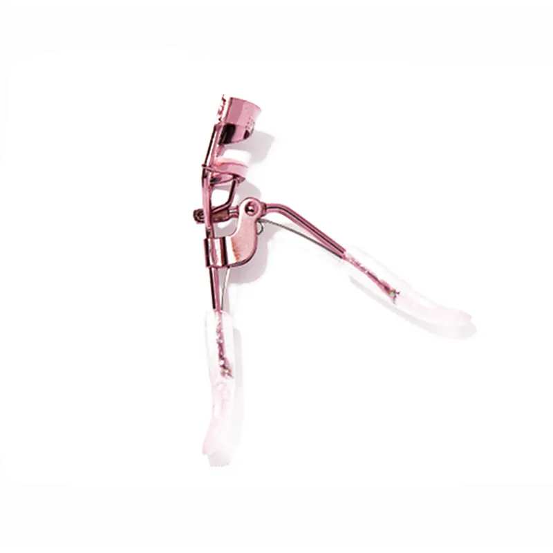 Heated Electric Pink Glitter Eyelash Curler