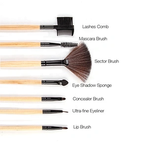 32Pcs Professional Custom Makeup Brushes Set Make up Brush Tools kit Natural-synthetic Hair Brushes Set Tools