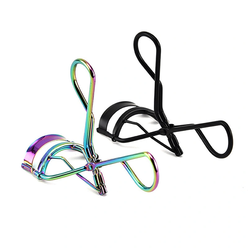 1pcs Rainbow Eyelash Curlers Eye Lashes Curling Clip False Eyelashes Cosmetic Beauty Makeup Tool Metal Accessories