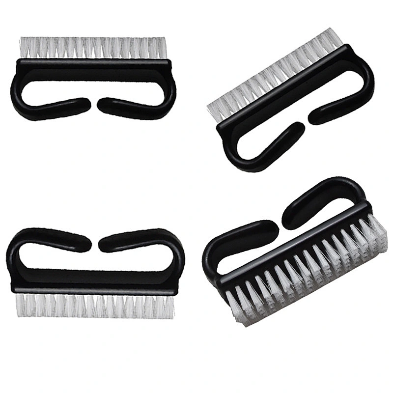HOT sale Nail design Cleaning After File plastic Manicure Pedicure cleaning nail Brush