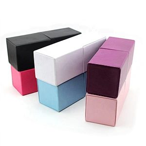 Portable Magnetized Cosmetic Brush Receiving Square Cylinder Makeup Bag