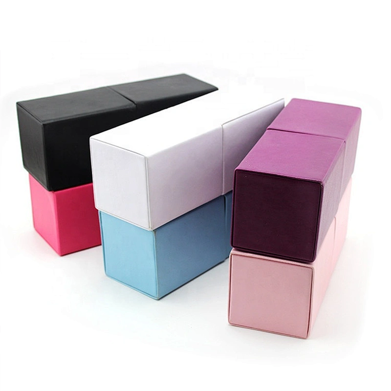 Portable Magnetized Cosmetic Brush Receiving Square Cylinder Makeup Bag