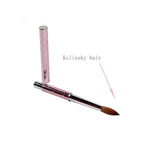 Private Label New Kolinsky Nail Art Brushes Beauty Makeup Brush