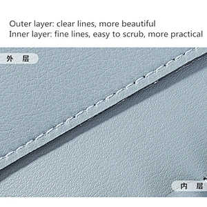 High-grade Pu simple portable folding cosmetic brush bag