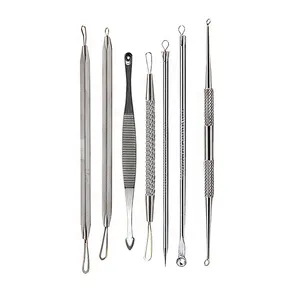 7pcs/set of blackheads cleanser beauty face Clean care tools for removing blackheads and acne with box