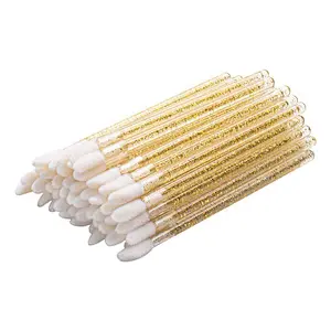 50pcs Women Accessories Disposable Lip Brush Wholesale Gloss Wands Applicator Perfect Best Make Up Tool