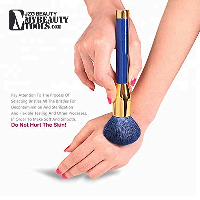 Gradient blue brushes makeup kit best selling gift items 7pcs brush make up set
