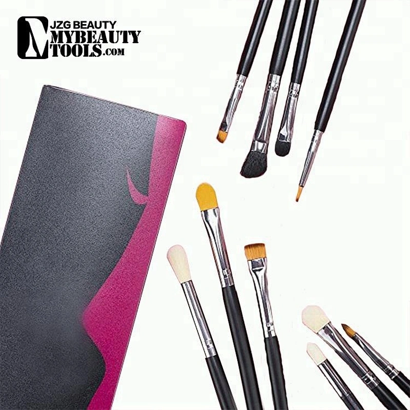 JZG Best Price Makeup Brush Set 10pcs Custom Logo Newest Private Label Make up Brush Set