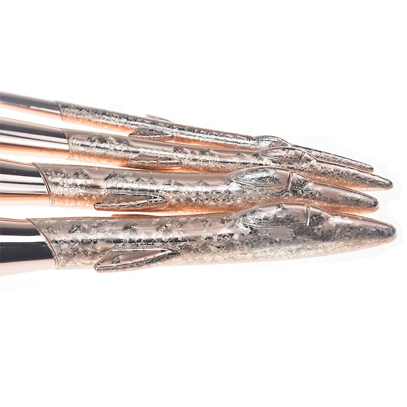 The Newest Beauty Needs Private Label Pink 5pcs Makeup Brush Set Professional