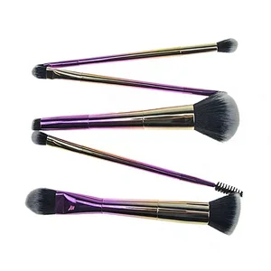 5 pcs Synthetic Hair refillable Make Up Brushes Wholesale makeup brush