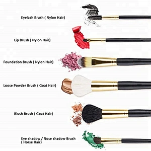 12Pcs Premium Custom Cosmetic Brushes Professional Facial Foundation Makeup Brush Set Cosmetics Brush Tools