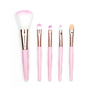 5Pcs Makeup Brushes Set Eye Shadow Eyebrow Eyeliner Blush Loose Foundation Powder Professional Lip Women Cosmetic Tools