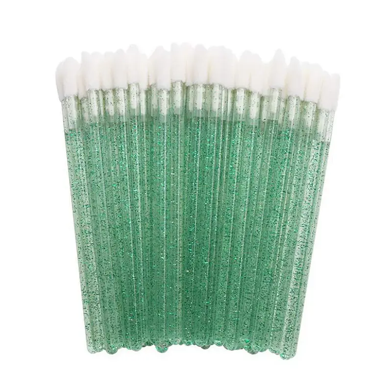Disposable Lip Brush Single Lipstick Lip Gloss Mascara Magic Wand Set Eyelash Cleaning Makeup Remover Cosmetic Applicator