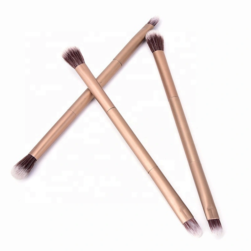 Double-Ended Eye Shadow Brush  New Professional Makeup Eye Powder Foundation Eyeshadow Makeup Brush Tool