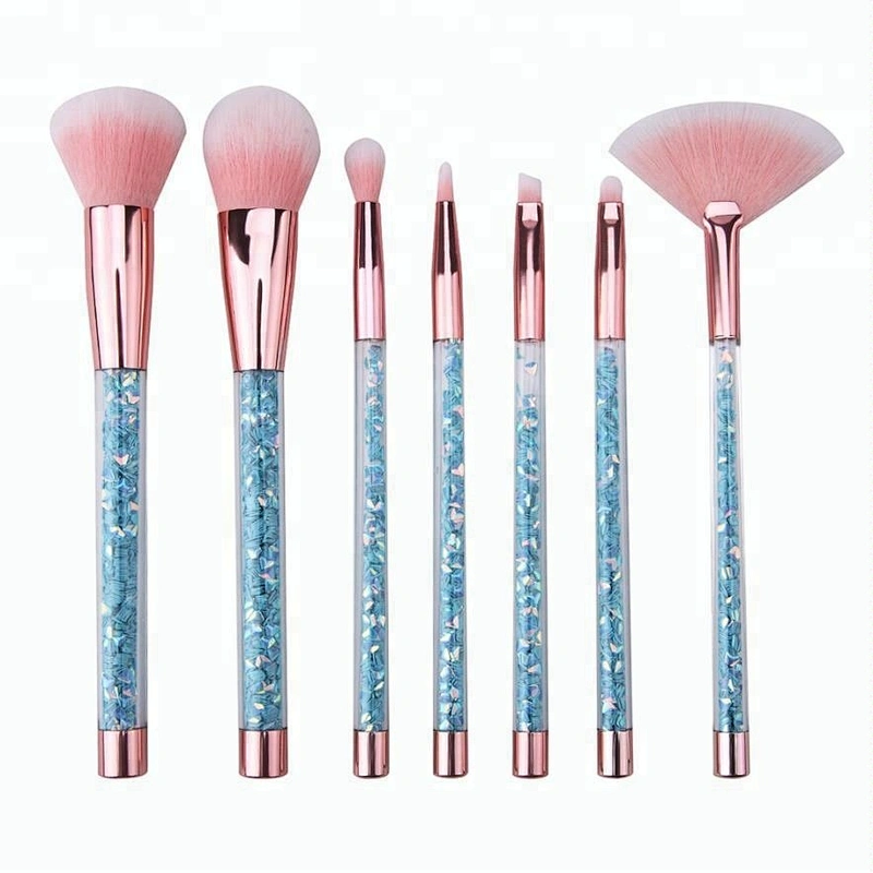 7PCS beautiful cosmetic makeup brush set for young pretty yong lady 2018 Makeup Brushes Set Cosmetic