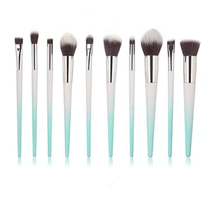 10pcs private label glitter makeup brush set for women makeup tools