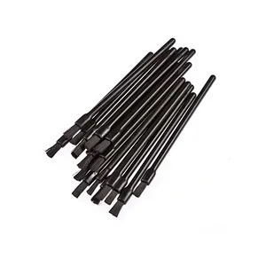 100pcs Disposable Lip Brush Lipstick Gloss Wands Applicator Made of Plastic and Nylon Hair Makeup Brush