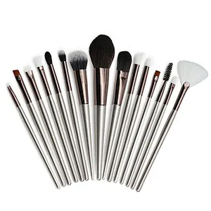 15pcs Pro Makeup Brush Set Beauty Cosmetic Foundation Powder Eyebrow Blending Brushes