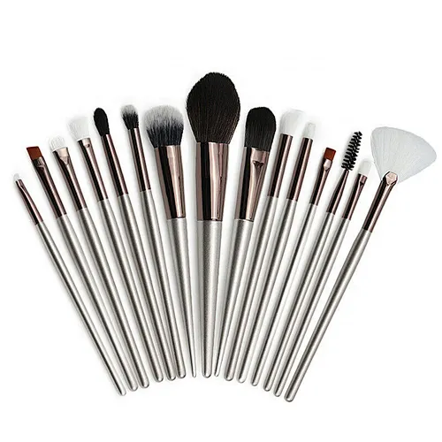 15pcs Pro Makeup Brush Set Beauty Cosmetic Foundation Powder Eyebrow Blending Brushes