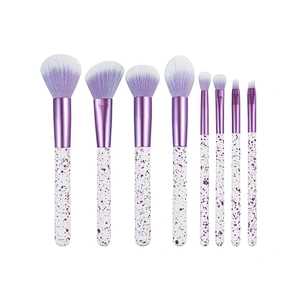 8pcs Makeup Brush Kit Professional Cosmetic Tools Vegan Makeup Brush Set Private Label Custom Logo Natural Pink Makeup Brush set
