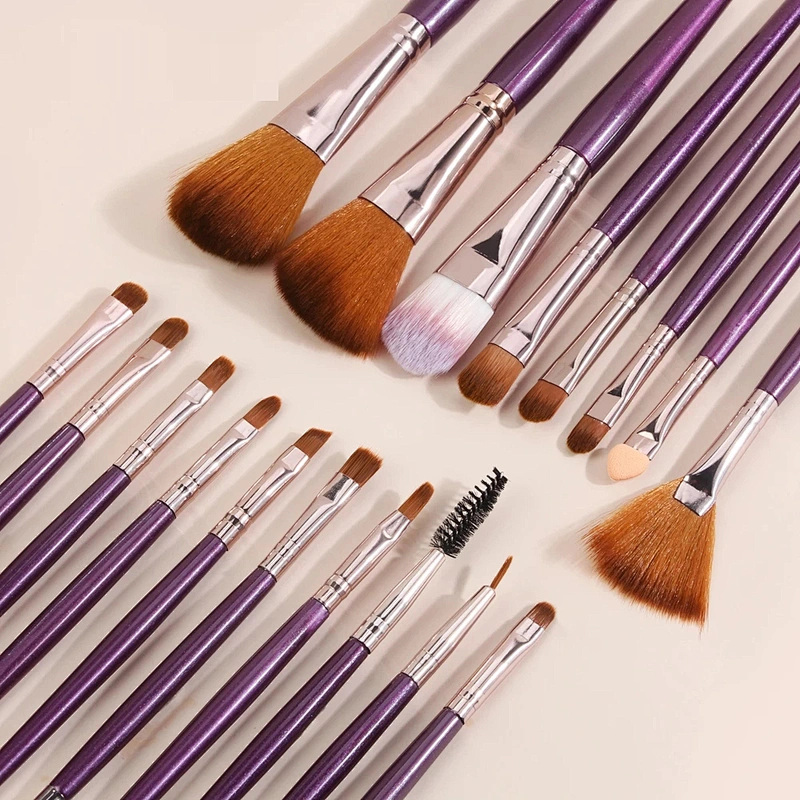 6/15/20Pcs Makeup Brushes Pro Pink Brush Set Powder EyeShadow Blending Eyeliner Eyelash Eyebrow Make up Beauty Cosmestic Brushes