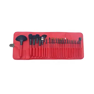 Professional Makeup Brush Set 26pcs Animal Hair Pony Hair Makeup Brushes With Makeup Bag